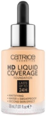 Тональный крем Catrice HD Liquid Coverage тон 002 от компании Бесплатная доставка по Беларуси - фото 1