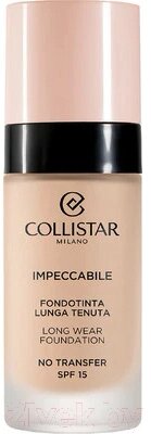 Тональный крем Collistar Impeccabile Long Wear Foundation SPF15 Water Resistant 1R от компании Бесплатная доставка по Беларуси - фото 1