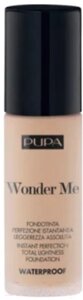 Тональный крем Pupa Wonder Me Instant Perfection Total Lightness Foundation тон 030