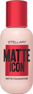 Тональный крем Stellary Matte Icon Foundation тон 01 натурально-светлый