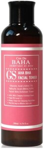 Тонер для лица Cos de Baha AHA/BHA GS Facial Toner