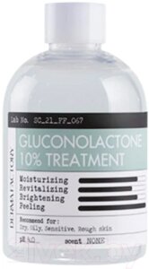 Тонер для лица Derma Factory Gluconolactone 10% Treatment