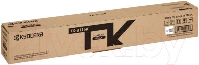 Тонер-картридж Kyocera Mita TK-8115K / 1T02P30NL0 от компании Бесплатная доставка по Беларуси - фото 1