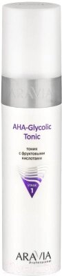 Тоник для лица Aravia Professional AHA-Glycolic Tonic от компании Бесплатная доставка по Беларуси - фото 1