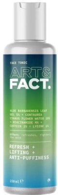 Тоник для лица Art&Fact Aloe Barbad Leaf Gel 5%Centaurea Cyanus Flower Water