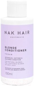 Тонирующая маска для волос Nak Blonde Conditioner