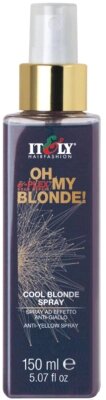 Тонирующий спрей для волос Itely Hairfashion Oh My Blonde! Cool Blonde Spray от компании Бесплатная доставка по Беларуси - фото 1