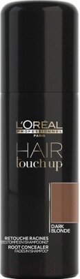 Тонирующий спрей для волос L'Oreal Professionnel Hair Touch Up темный блондин от компании Бесплатная доставка по Беларуси - фото 1