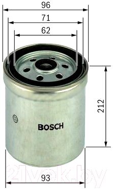 Топливный фильтр Bosch 1457434294 от компании Бесплатная доставка по Беларуси - фото 1