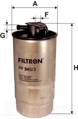 Топливный фильтр Filtron PP940/3 от компании Бесплатная доставка по Беларуси - фото 1