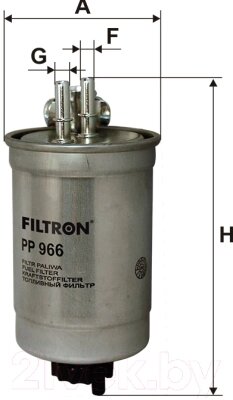 Топливный фильтр Filtron PP966 от компании Бесплатная доставка по Беларуси - фото 1