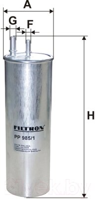 Топливный фильтр Filtron PP985/1 от компании Бесплатная доставка по Беларуси - фото 1