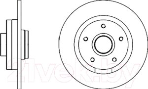 Тормозной диск Bosch 0986479682