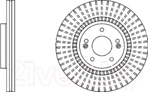 Тормозной диск Bosch 0986479786