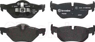 Тормозные колодки Brembo P06038 от компании Бесплатная доставка по Беларуси - фото 1