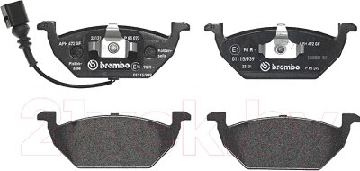 Тормозные колодки Brembo P85072 от компании Бесплатная доставка по Беларуси - фото 1