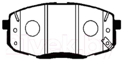 Тормозные колодки Patron PBP095KOR от компании Бесплатная доставка по Беларуси - фото 1