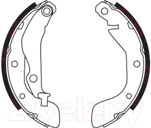 Тормозные колодки TRW GS8760