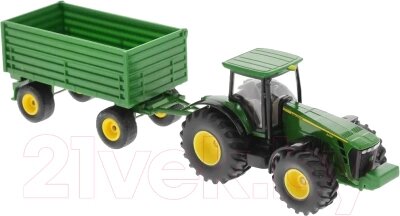 Трактор игрушечный Siku John Deere 8000 с прицепом / 1953 от компании Бесплатная доставка по Беларуси - фото 1