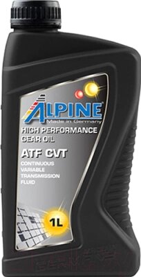Трансмиссионное масло ALPINE ATF CVT / 0101611 от компании Бесплатная доставка по Беларуси - фото 1