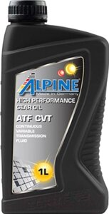 Трансмиссионное масло alpine ATF CVT / 0101611