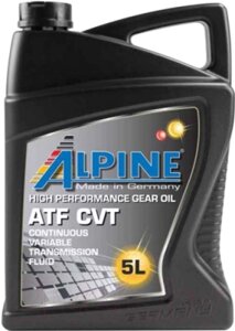 Трансмиссионное масло alpine ATF CVT / 0101612