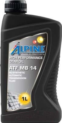 Трансмиссионное масло ALPINE ATF MB 14 / 0101541 от компании Бесплатная доставка по Беларуси - фото 1