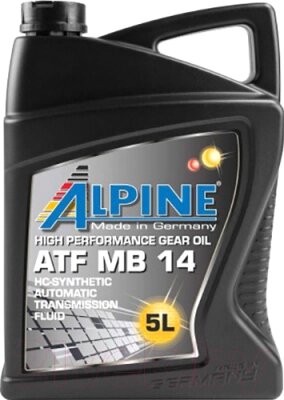 Трансмиссионное масло ALPINE ATF MB 14 / 0101542 от компании Бесплатная доставка по Беларуси - фото 1