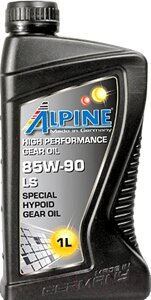Трансмиссионное масло ALPINE Gear Oil 85W90 LS / 0100761