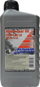 Трансмиссионное масло ALPINE Syngear 75W140 LS / 0100791