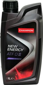 Трансмиссионное масло Champion Oil New Energy ATF DIII / 8205507