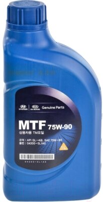 Трансмиссионное масло Hyundai/KIA Gear Oil 75W90 / 043005L1A0 от компании Бесплатная доставка по Беларуси - фото 1