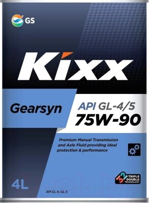 Трансмиссионное масло Kixx Gearsyn GL-4/5 75W90 / L296344TE1 от компании Бесплатная доставка по Беларуси - фото 1