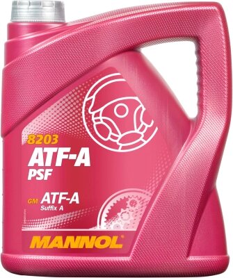 Трансмиссионное масло Mannol ATF-A/PSF / MN8203-4 от компании Бесплатная доставка по Беларуси - фото 1