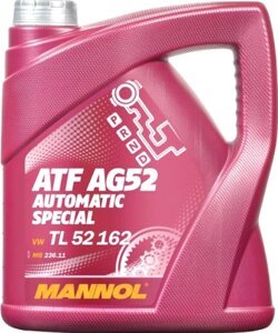 Трансмиссионное масло Mannol ATF AG52 Automatic Special / MN8211-4