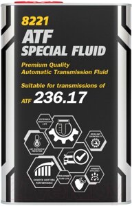 Трансмиссионное масло Mannol ATF Special Fluid 236.17 / MN8221-1ME