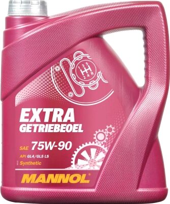 Трансмиссионное масло Mannol Extra 75W90 GL-4/GL-5 LS / MN8103-4 от компании Бесплатная доставка по Беларуси - фото 1