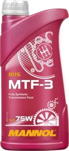 Трансмиссионное масло Mannol MTF-3 OEM 75W GL-4 / MN8115-1