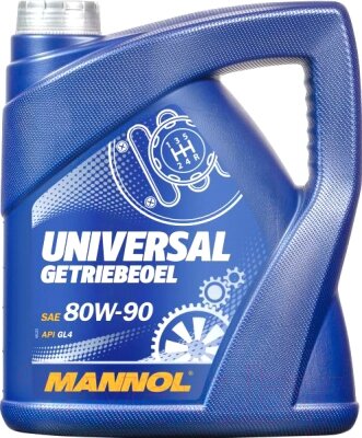 Трансмиссионное масло Mannol Universal 80W90 GL-4 / MN8107-4 от компании Бесплатная доставка по Беларуси - фото 1