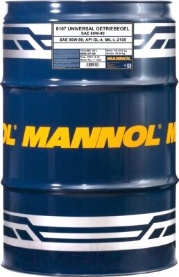 Трансмиссионное масло Mannol Universal 80W90 GL-4 / MN8107-60 от компании Бесплатная доставка по Беларуси - фото 1