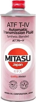 Трансмиссионное масло Mitasu ATF T-IV Synthetic Blended / MJ-324-1 от компании Бесплатная доставка по Беларуси - фото 1