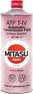 Трансмиссионное масло Mitasu ATF T-IV Synthetic Blended / MJ-324-1
