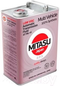 Трансмиссионное масло Mitasu Low Viscosity MV ATF / MJ-325-4 от компании Бесплатная доставка по Беларуси - фото 1