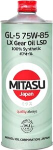 Трансмиссионное масло Mitasu LX Gear Oil 75W85 LSD / MJ-415-1