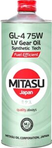 Трансмиссионное масло Mitasu Ultra LV Gear Oil 75W / MJ-420-1