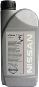 Трансмиссионное масло Nissan Matic Fluid D / KE90899931