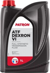 Трансмиссионное масло Patron Original ATF Dexron VI