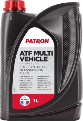 Трансмиссионное масло Patron Original Multi Vehicle ATF от компании Бесплатная доставка по Беларуси - фото 1