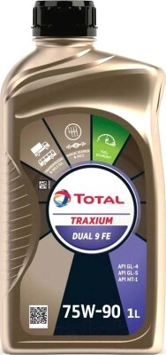 Трансмиссионное масло Total Traxium Dual 9 FE 75W90 / 214145 от компании Бесплатная доставка по Беларуси - фото 1