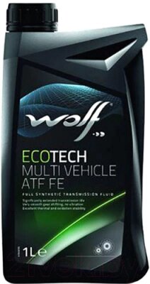 Трансмиссионное масло WOLF EcoTech Multi Vehicle ATF FE / 3014/1 от компании Бесплатная доставка по Беларуси - фото 1